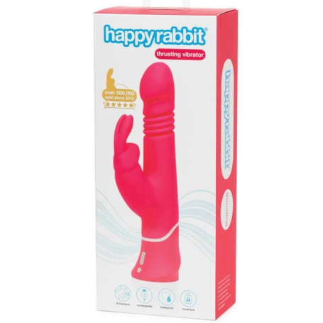 Вибратор Happy Rabbit Thrusting Realistic