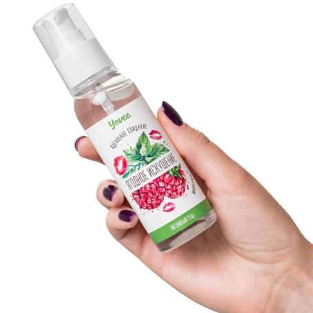 Смазка съедобная Yovee (малина и мята)