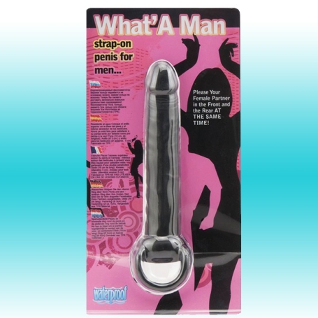 Насадка для двойного проникновения What A Man Black