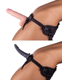 Страпон Harness 6" Long - 3 насадки