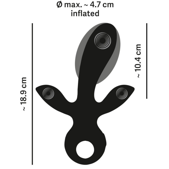 Вибратор Inflatable Triple Eternal