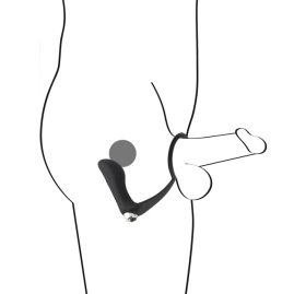 Пробка с кольцом Black Velvets Vibrating Ring &amp;amp; Plug