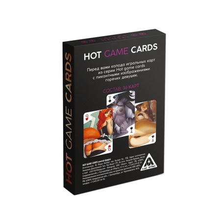 Игральные карты Hot Game Cards Хентай
